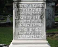 Many prominent people buried there including wealthy slave trader Timothy Meaher, Father A. Joseph Ryan, and many more.